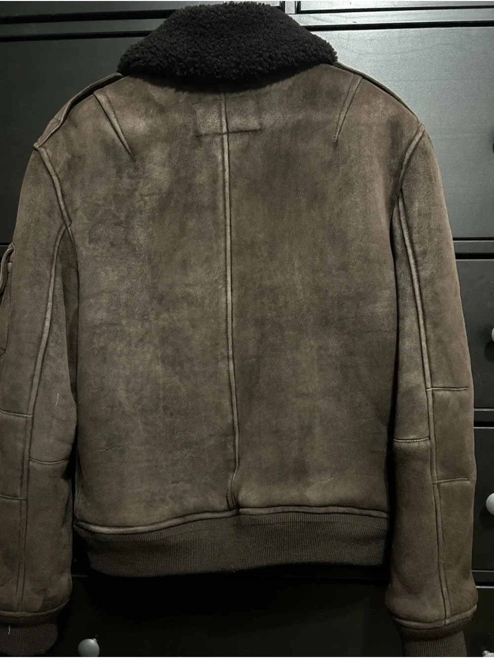 Ralph Lauren Suede shearing Leather Jacket size M